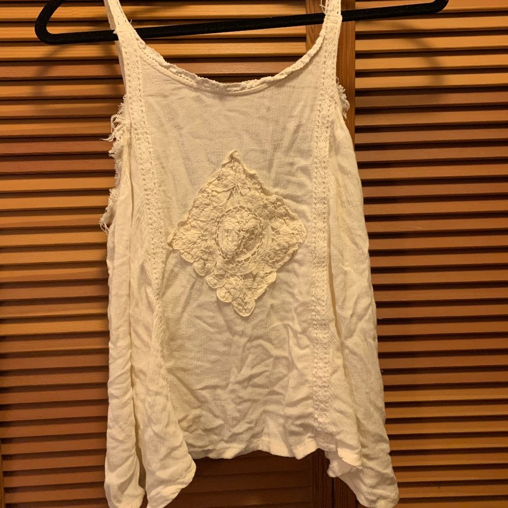 Living Doll White Tank